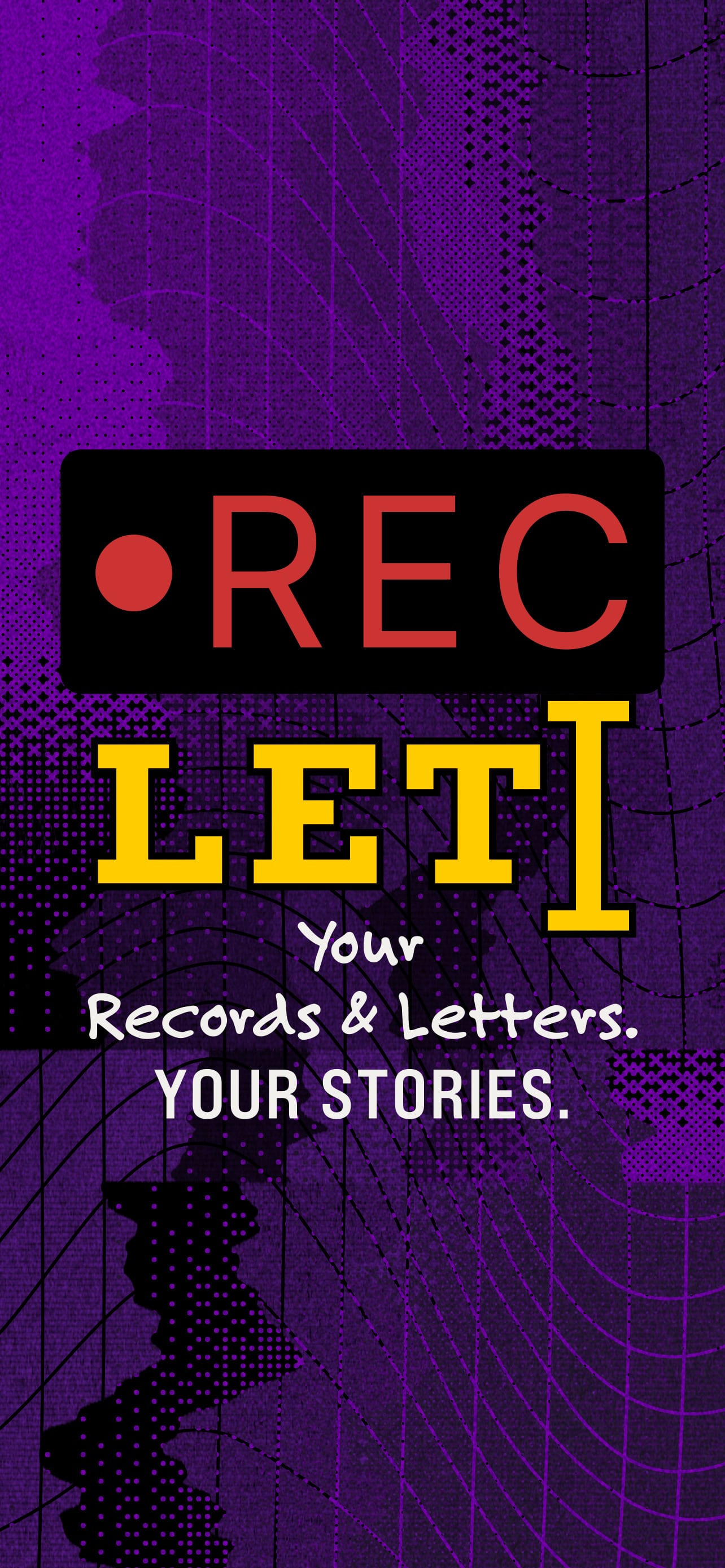 RecLet splash screen and lockup