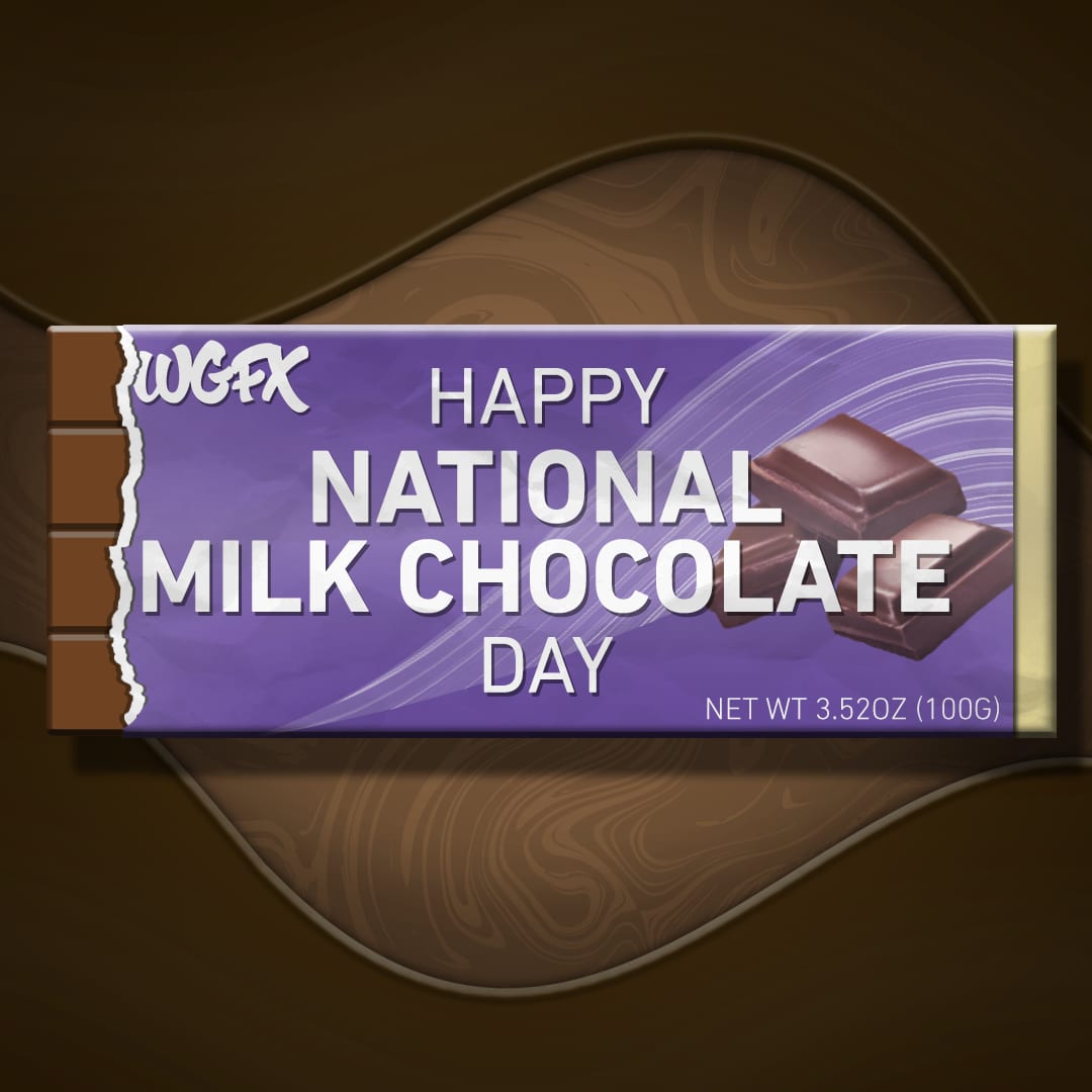 National Milk Chocolate Day, package-design composite · design